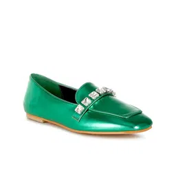 RAG & CO Women Printed Patent Leather Slip-On Sneakers-image-93