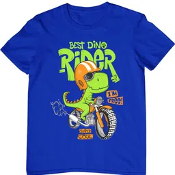 TeeSlix Unisex Blue Tshirts-24