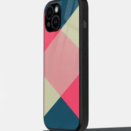 macmerise Geometric Printed iPhone 14 Back Case Mobile Accessories-10