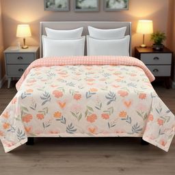 IVAZA Orange AC Room Double Bed Microfibre Comforter-image-76