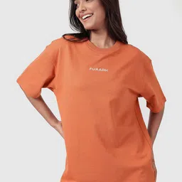 FUAARK Drop-Shoulder Sleeves Pure Cotton Oversized Abzorb Sports T-shirt-picture-40