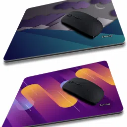 SMULY cloud graphic combo (5) Non-Slip I Am Capable of Amazing Things, Motivational Quotes Printed Mouse Pad for Gaming Computer, Laptop, PC Mouse Pad (Multicolor) Mousepad-image-30