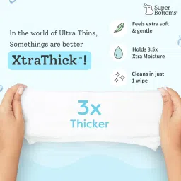 superbottoms Reusable Freesize Cloth Diaper and Pack of 40 XtraHydrating Wipes FREE| Assorted image 5