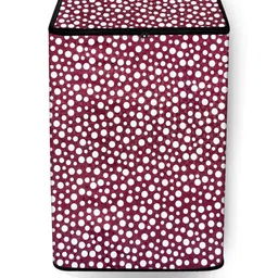 The Furnishing Tree Washing Machine Cover Polka dot Pattern Pink Compatible for Whirlpool 7.5 Kg Fu-image-46