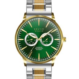 Bruno Milano Men Stainless Steel Dial & Stainless Steel Bracelet Style Straps Analogue Watch-26
