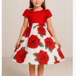 My Lil Princess Girls A-Line Embellished Dresses-image-94