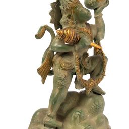 Exotic India Green Religious Figurine Showpiece-image-67