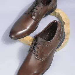 Bata Men Leather Formal Derby Shoes-image-70