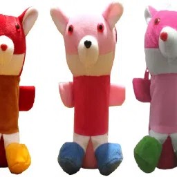 My Fuzzy Teddy Bottle Cover 240Ml (Pack Of 3)-image-32