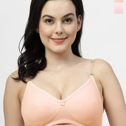 SHYAM SONS FLAIR Pack Of 2 Full Coverage T-shirt Bra-picture-38
