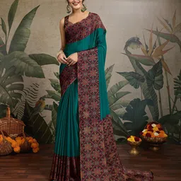 KALINI Ethnic Motifs Printed Saree-image-45