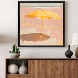 999Store Pink & Yellow Minimalist Canvas Wall Art-image-77