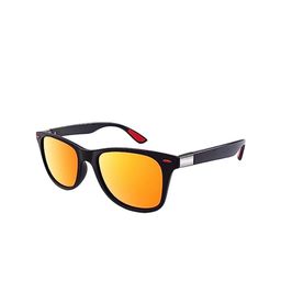 SPADEACES Unisex Square Sunglasses With UV Protected Lens-picture-34