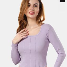 Fabme Pack of 2 Cotton Crop Top-image-33