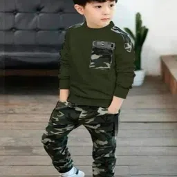 BLOOD PANTHER Kids-Unisex Cotton Blend Clothing Set-image-78