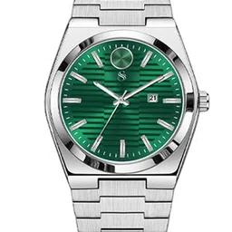 Shocknshop Men Patterned Dial Analogue Multi Function Watch WCH152Green image 3