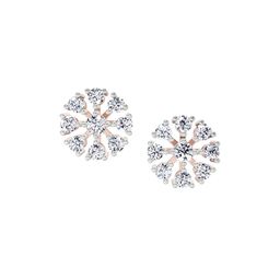 Sparkles Lab Grown Diamond 1 Carat IGI Certified Round Diamond Stud Earrings 14K-image-74