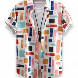 BAESD Boys Standard Printed Casual Shirt-image-10