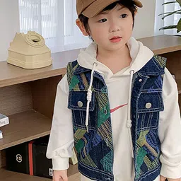 StyleCast x Revolte Boys Longline Outdoor Open Front Jacket-9