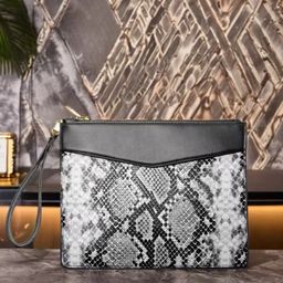 Abelardo De Moda Unisex Textured Leather Laptop Sleeve-13