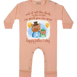 Arvesa Happy Father Days Printed Bodysuit-picture-23