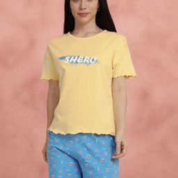 shyaway Women Printed Night suit-image-100