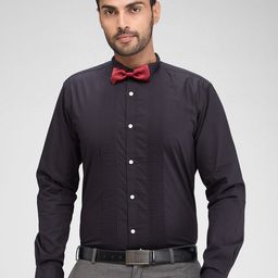 Park Avenue Men Wingtip Collar Solid Cotton Slim Fit Formal Shirt-image-46