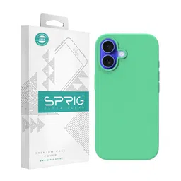 SPRIG Solid Printed iPhone 16 Plus Bumper Case Mobile Accessories-39