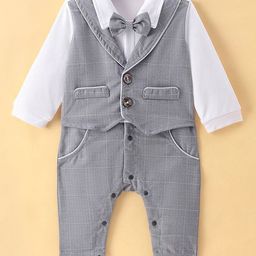 Mark & Mia Infant Boys Full Sleeves Romper-image-57