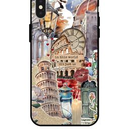 QRIOH Quirky Printed iPhone X Back Case Mobile Accessories-image-97