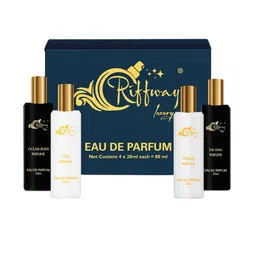 riffway Set Of 4 Ocean Rush- Cube- The King- Venus Long Lasting Eau De Parfum- 20 ml Each-10