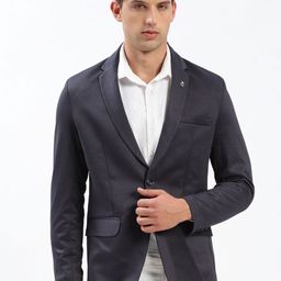 SHOWOFF Cotton Slim-Fit Single-Breasted Blazer-picture-10