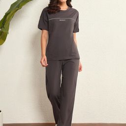 PRRODALITY Printed T-Shirt & Trousers Co-Ords-image-54