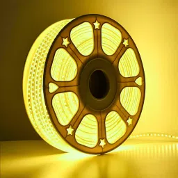 1200 LEDs 10 m Yellow Steady Strip Rice Lights-picture-9