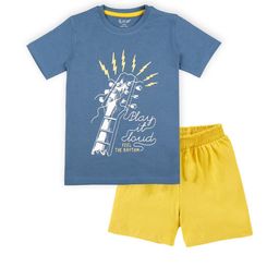 J&JP Boys Printed T-shirt with Shorts-image-12