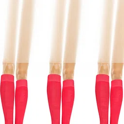 MUKHAKSH Red Cotton Socks-picture-3