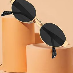 ROYALTAIL Unisex Oval Sunglasses with UV Protected Lens RT-SUNG-138-27