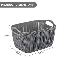 Aura Grey Set of 2 Regular Multi-Utility Organisers image 5