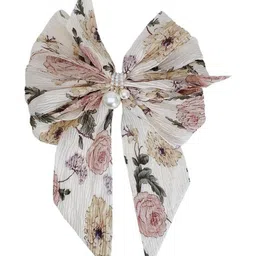 Blubby Fur Hair Bow Claw Clip-31