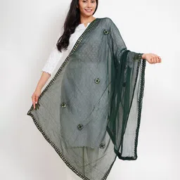 Karthav Fashion Ethnic Motifs Embroidered Dupatta with Gotta Patti-picture-45