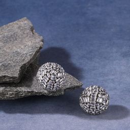 StyleCast Silver-Plated Rhinestone Studded Circular Studs-image-59