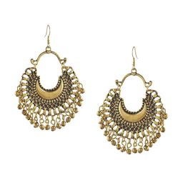 Sangria Crescent Shaped Drop Earrings-picture-21