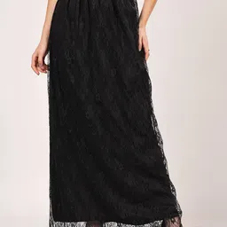 Lola Dola A-Line Maxi Skirt-image-0