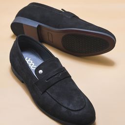 WAVE WALKER Men Suede Loafers-image-65