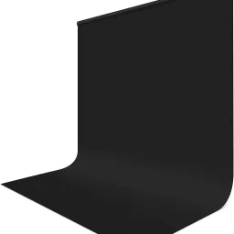 Vistook 6Ftx9Ft Heavy Black 200GSM NON Transparent Backdrop BackgroundFor Studio Reflector-13