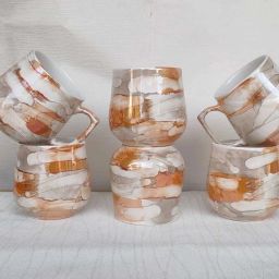 Ceramic 03 CUPS MUG Tea Cup Set / Cup Set/ Tea Cup / Coffee mugs/ Tea Cup Set Ceramic Coffee Mug-image-95