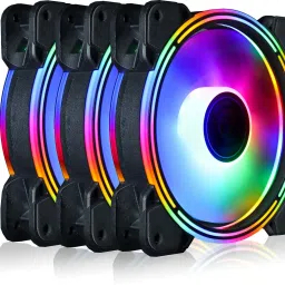 Obvie Superflow 120 Auto RGB Fans 120mm RGB Case Fans, RGB Gaming PC Fans Cooler-picture-7