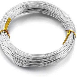 Aluminium Art and Craft Color Wire for Jewellery Making, Flower Decoration and Floral Arrangement 10 Mtrs, Size 1 mm(18 Gauge)-image-74