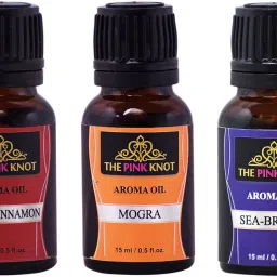 Cinnamon , Mogra & Sea Breeze Aroma Oil-image-8