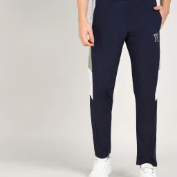 Men Colorblock Multicolor Track Pants-image-37